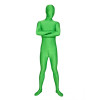 Green Full-Body Lycra Spandex Zentai Suit