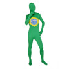 Green Man Lycra Spandex Superhero Zentai Suit