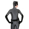 Grey Catwoman Lycra Spandex Zentai Suit