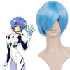 Light Blue 32cm Neon Genesis Evangelion Rei Ayanami Nylon Cosplay Wig