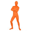 Orange Full-Body Lycra Unisex Spandex Zentai Suit