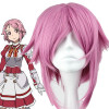 Pink 40cm Sword Art Online Rika Shinozaki Cosplay Wig