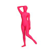 Pink Lycra Spandex Unisex Zentai Suit