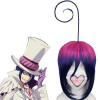 Purple Blue 35cm Ao No Exorcist Mephisto Pheles Cosplay Wig