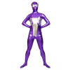 Purple Full Body Unisex PVC Zentai Suit