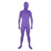 Purple Unicolor Full-Body Lycra Spandex Zentai Suit