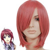 Red 35cm The Qwaser Of Stigmata Elizabeth Cosplay Wig