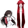 Red 90cm Pandora Hearts Alice Cosplay Wig