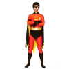 Red And Black Lycra Spandex Robin Superhero Zentai Suit