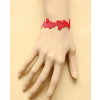Red Concise Office Girls Lolita Wrist Strap