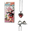 Red Shugo Chara Alloy Pendant Necklace
