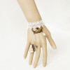 Retro Lace Floral Queen Lolita Bracelet And Ring Set
