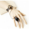 Retro Western Style Lady Handmade Lolita Bracelet And Ring Set