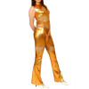 Sexy Golden Full Body Shiny Metallic Unisex Zentai Suit