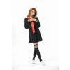 Sweet Black Long Sleeves School Girl Uniform