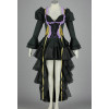Vocaloid Miku Doujin Black Cosplay Costume Dress