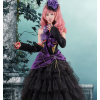 Vocaloid Balck and Purple Cosplay Costume Dress