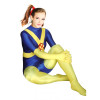 Yellow And Blue Lycra Spandex Zentai Suit
