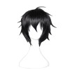 Black 35cm Seraph of the End Cosplay Yuichiro Hyakuya Cosplay Wig